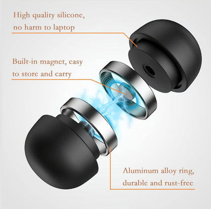 Laptop Cooling Pad,Portable Magnetic Laptop Cooling Stand Laptop Computer Small Invisible Cooler Ball