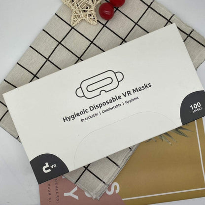 VR Mask 100Pcs for VR Headset L Eye Mask Cover(White)