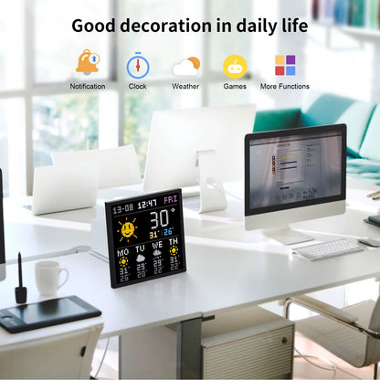 Pixoo 64 Digital Photo Frame with 64*64 Pixel Art LED Picture Electronic Display Board,Neon Light Sign Home Decoration